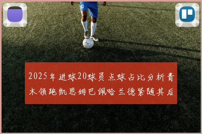 2025年进球20球员点球占比分析青木领跑凯恩姆巴佩哈兰德紧随其后